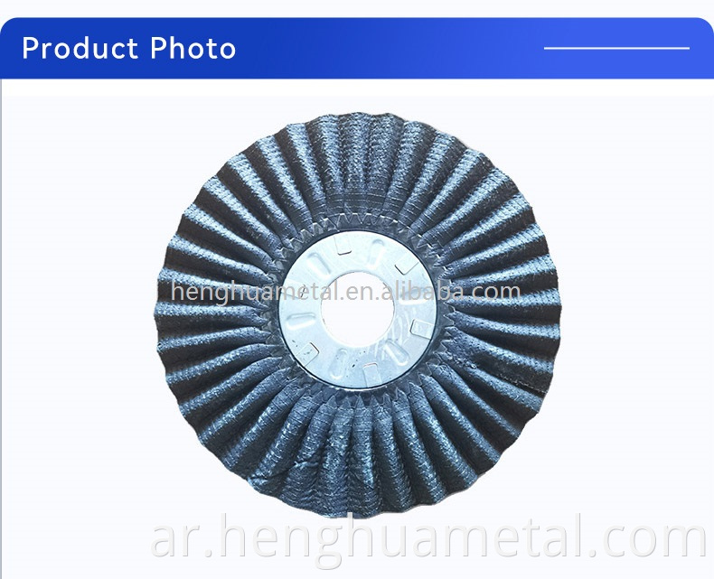 Henghua 2022 Hemp Pinishing Wheel for Turnish Feathel Stains Stefloy Alloy